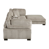 4-Piece Modular Sectional With Ottoman