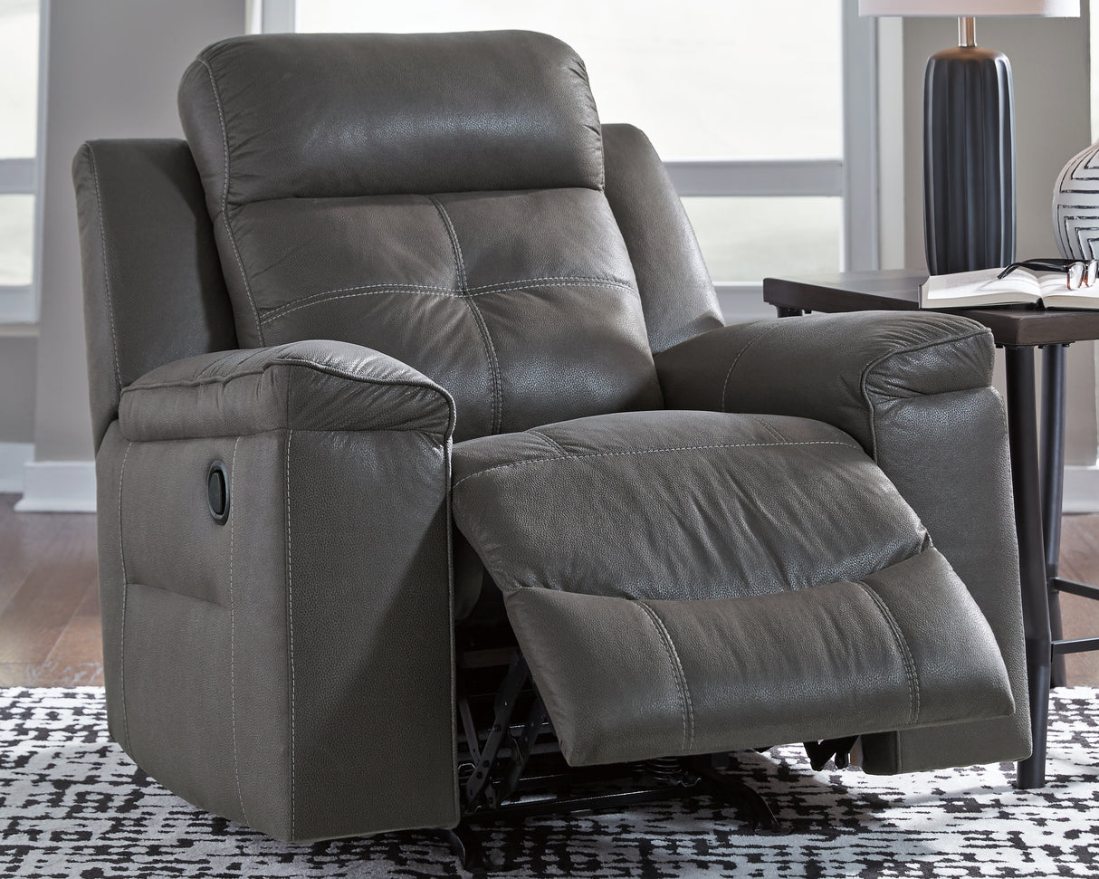 Jesolo Dark Gray Recliner