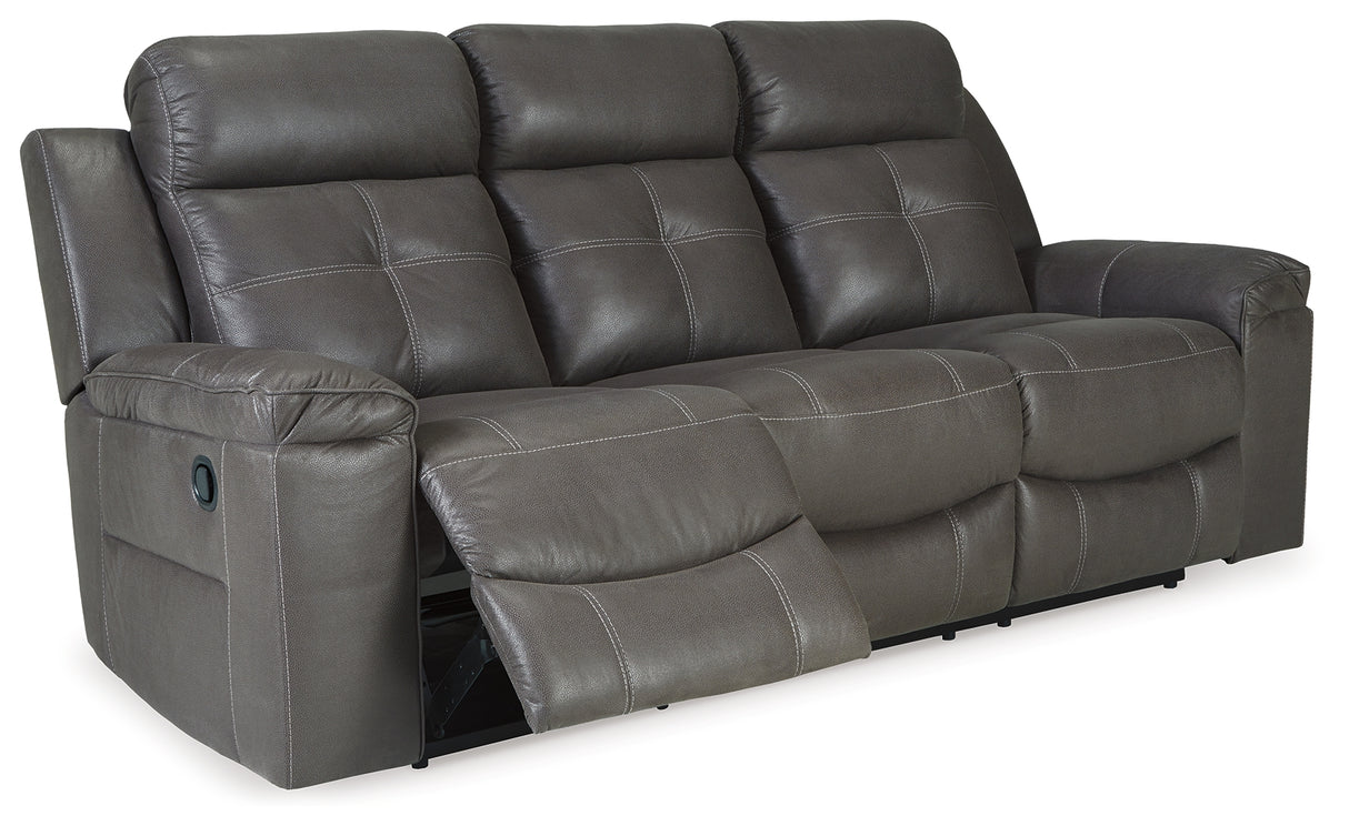 Jesolo Dark Gray Reclining Sofa