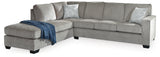 Altari 2-Piece Sectional with Chaise, Loveseat and Ottoman