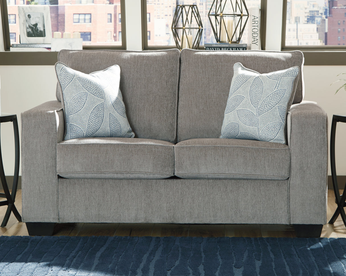 Altari 2-Piece Sectional with Chaise, Loveseat and Ottoman