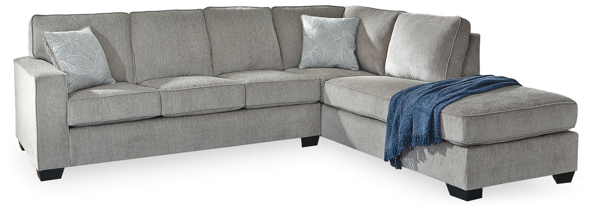 Altari 2-Piece Sleeper Sectional, Loveseat and Ottoman