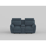 Clifton Double Glider Reclining Love Seat With Center Console