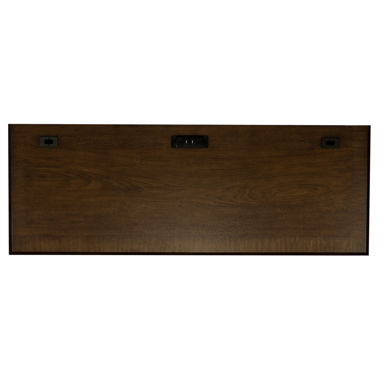 Hartshill Burnished Oak 66-Inch 5-Drawer Credenza Office Desk Burnish