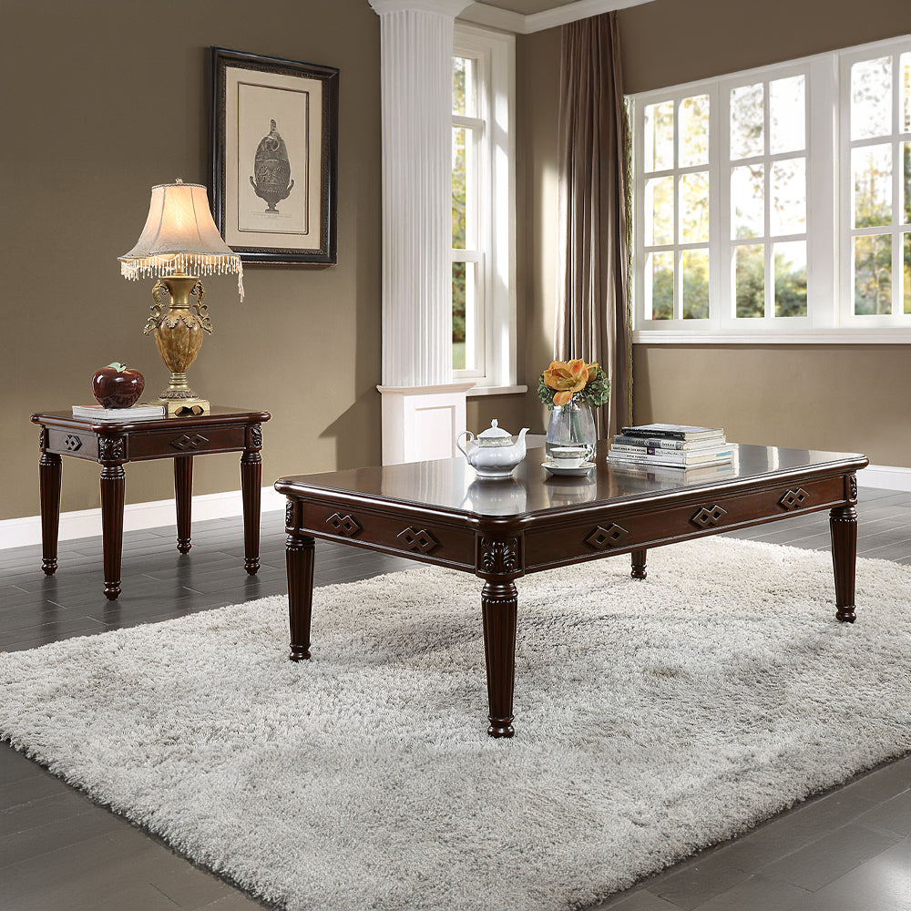 Chateau Espresso Finish De Ville Coffee Table