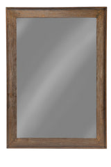 Odafin Rectangle Floor Mirror Distressed Brown