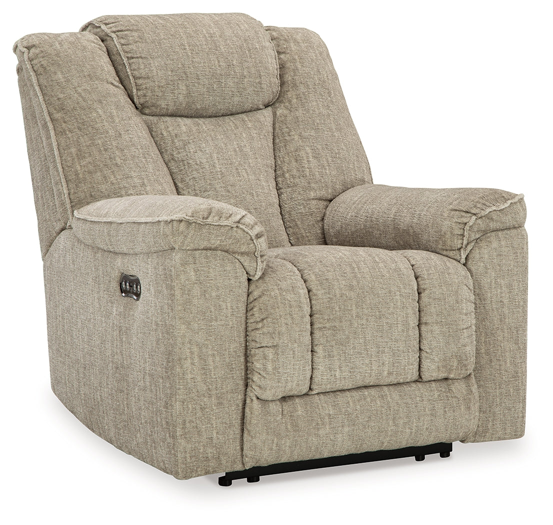 Hindmarsh Stone Power Reclining Sofa, Loveseat And Recliner