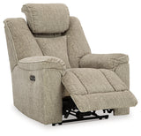 Hindmarsh Stone Power Reclining Sofa, Loveseat And Recliner