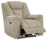 Hindmarsh Stone Power Reclining Sofa, Loveseat And Recliner