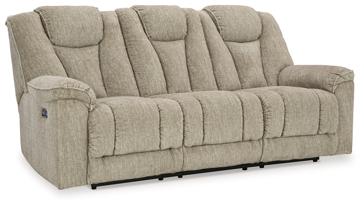 Hindmarsh Stone Power Reclining Sofa, Loveseat And Recliner