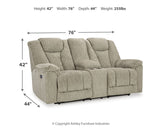 Hindmarsh Stone Power Reclining Sofa, Loveseat And Recliner