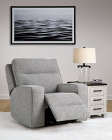 Biscoe Pewter Power Recliner