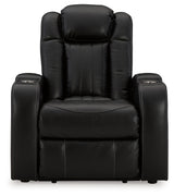 Caveman Den Midnight Power Reclining Sofa, Loveseat And Recliner