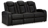 Caveman Den Midnight Power Reclining Sofa, Loveseat And Recliner