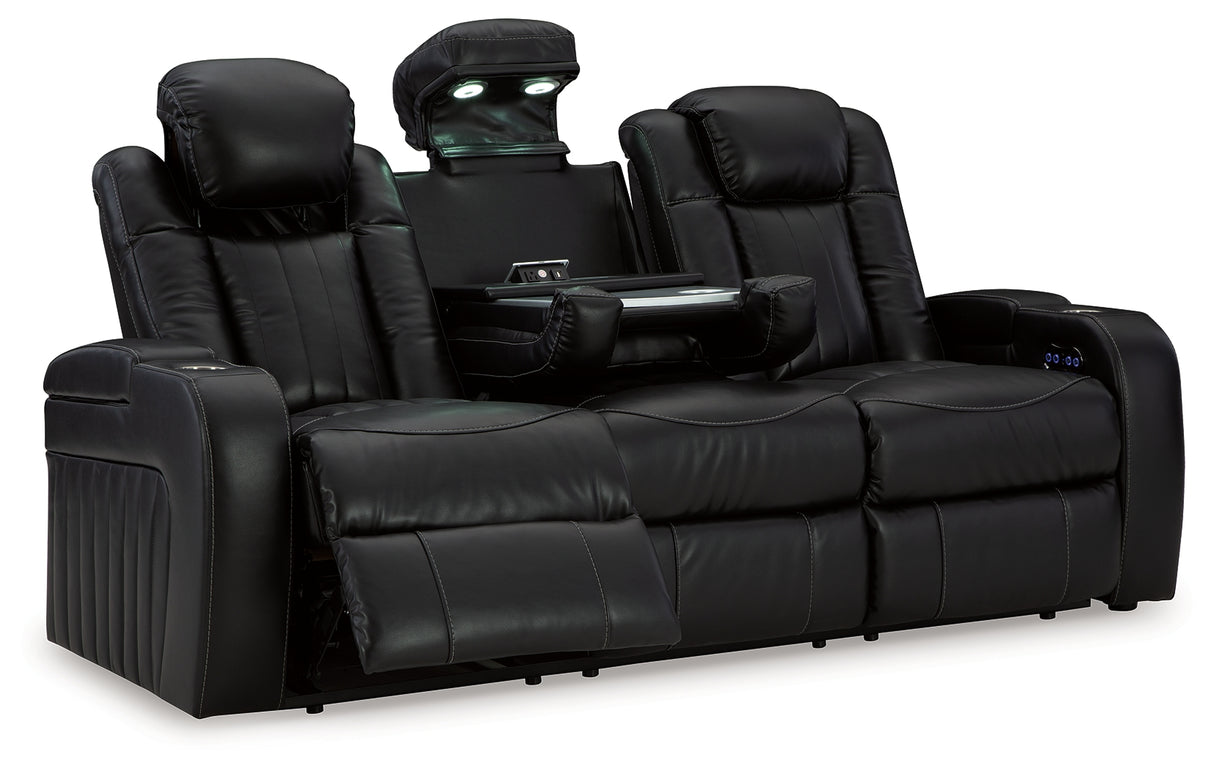 Caveman Midnight Den Power Reclining Sofa