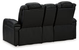 Caveman Den Midnight Power Reclining Sofa, Loveseat And Recliner