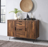 Pinacle Walnut Finish Cabinet