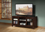 Halden Merlot Finish Tv Stand