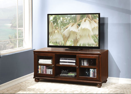 Dita Walnut Finish Tv Stand