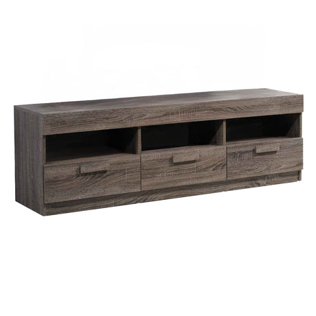 Alvin Rustic Oak Finish Tv Stand