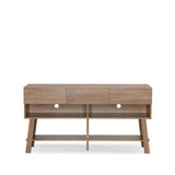 Ariza Rustic Natural Finish Tv Stand