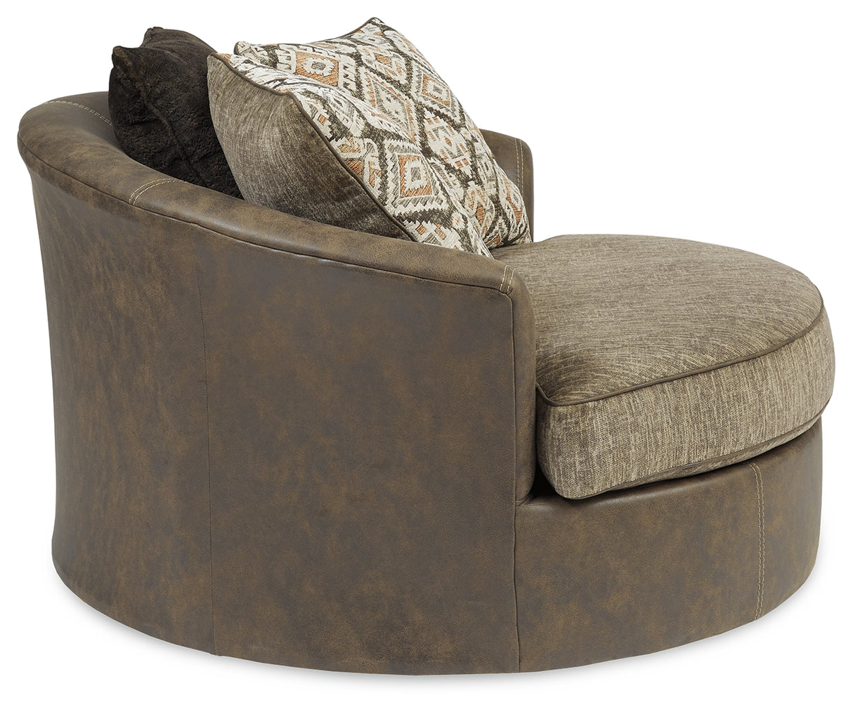 Abalone Chocolate Oversized Chair