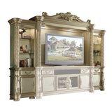 Vendome Gold Patina & Bone Finish Ii Entertainment Center