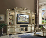 Vendome Gold Patina & Bone Finish Ii Entertainment Center