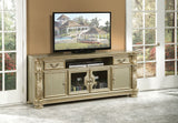 Vendome Gold Patina & Bone Finish Ii Tv Stand