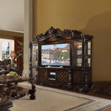 Versailles Cherry Oak Finish Entertainment Center