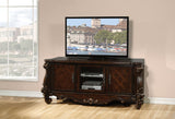 Versailles Cherry Oak Finish Tv Stand