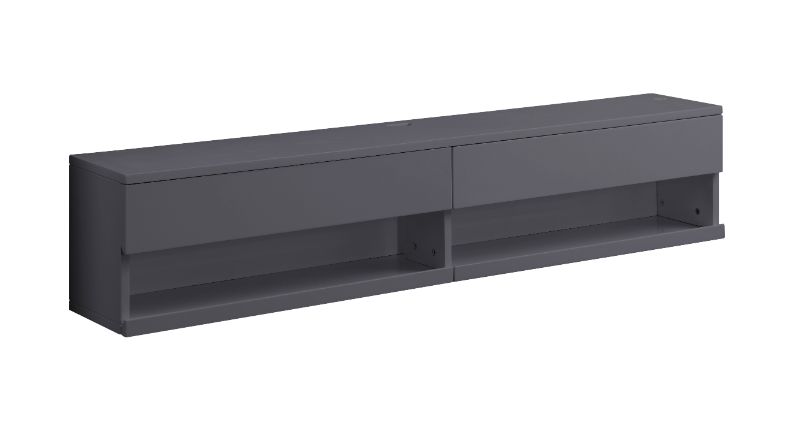 Ximena Led & Gray Finish Tv Stand