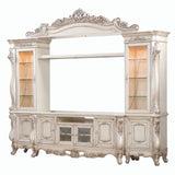 Gorsedd Golden Ivory Finish Entertainment Center