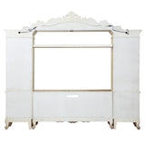 Gorsedd Golden Ivory Finish Entertainment Center