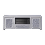 Noralie Mirrored & Faux Diamonds Tv Stand