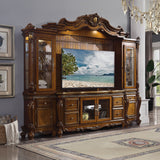 Picardy Honey Oak Finish Entertainment Center