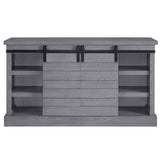 Amrita Gray Oak Finish Tv Stand