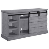 Amrita Gray Oak Finish Tv Stand