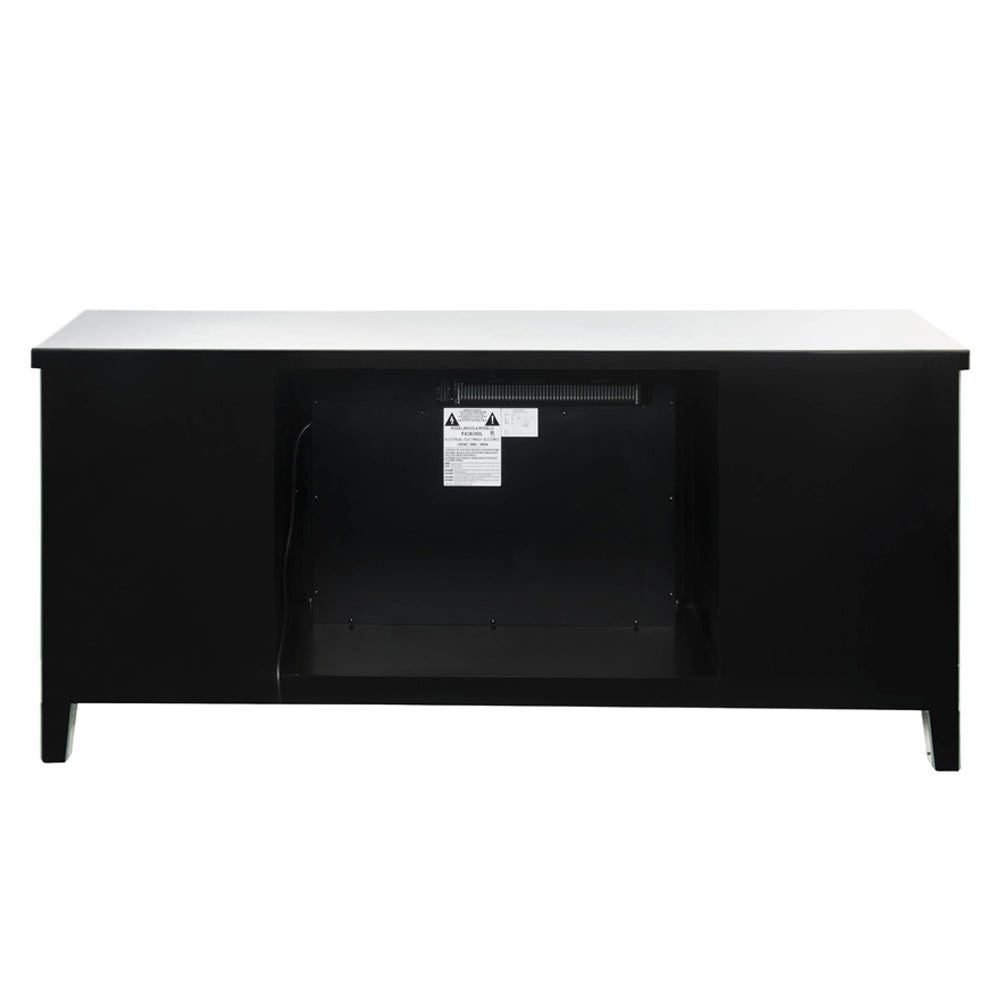 Noralie Mirrored & Faux Diamonds Tv Stand