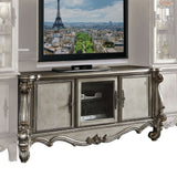 Versailles Antique Platinum Finish Tv Stand