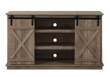 Bellona Oak Finish Tv Stand