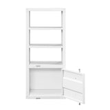 Cargo White Finish Side Pier