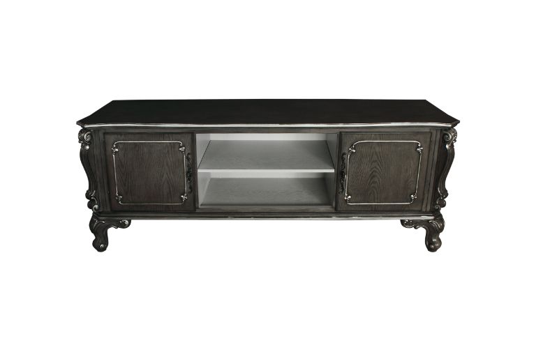 House Charcoal Finish Delphine Tv Stand