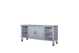 House Pearl Gray Finish Marchese Tv Stand