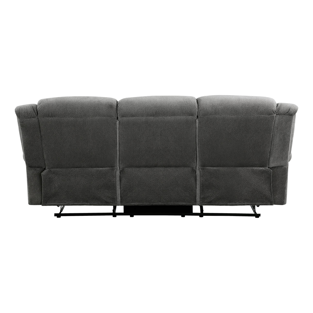 Brennen Charcoal Double Reclining Sofa