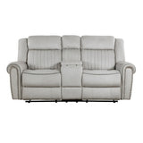 Brennen Double Reclining Love Seat With Center Console