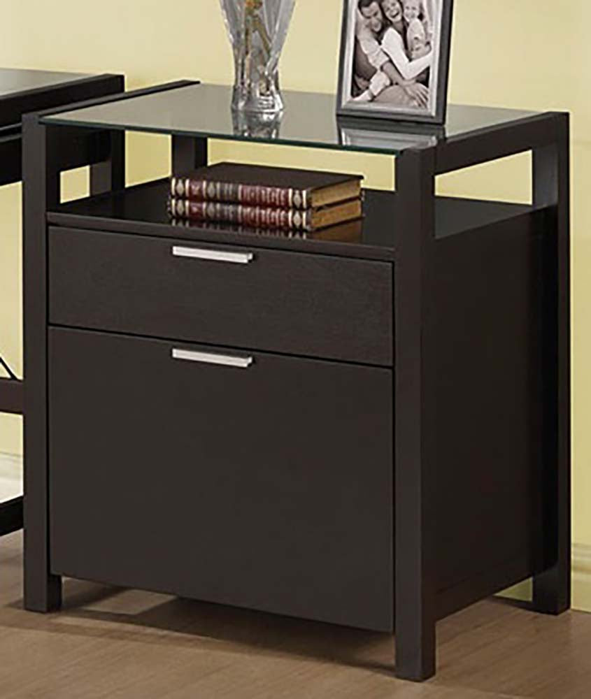 Ioakim Wenge Finish File Cabinet