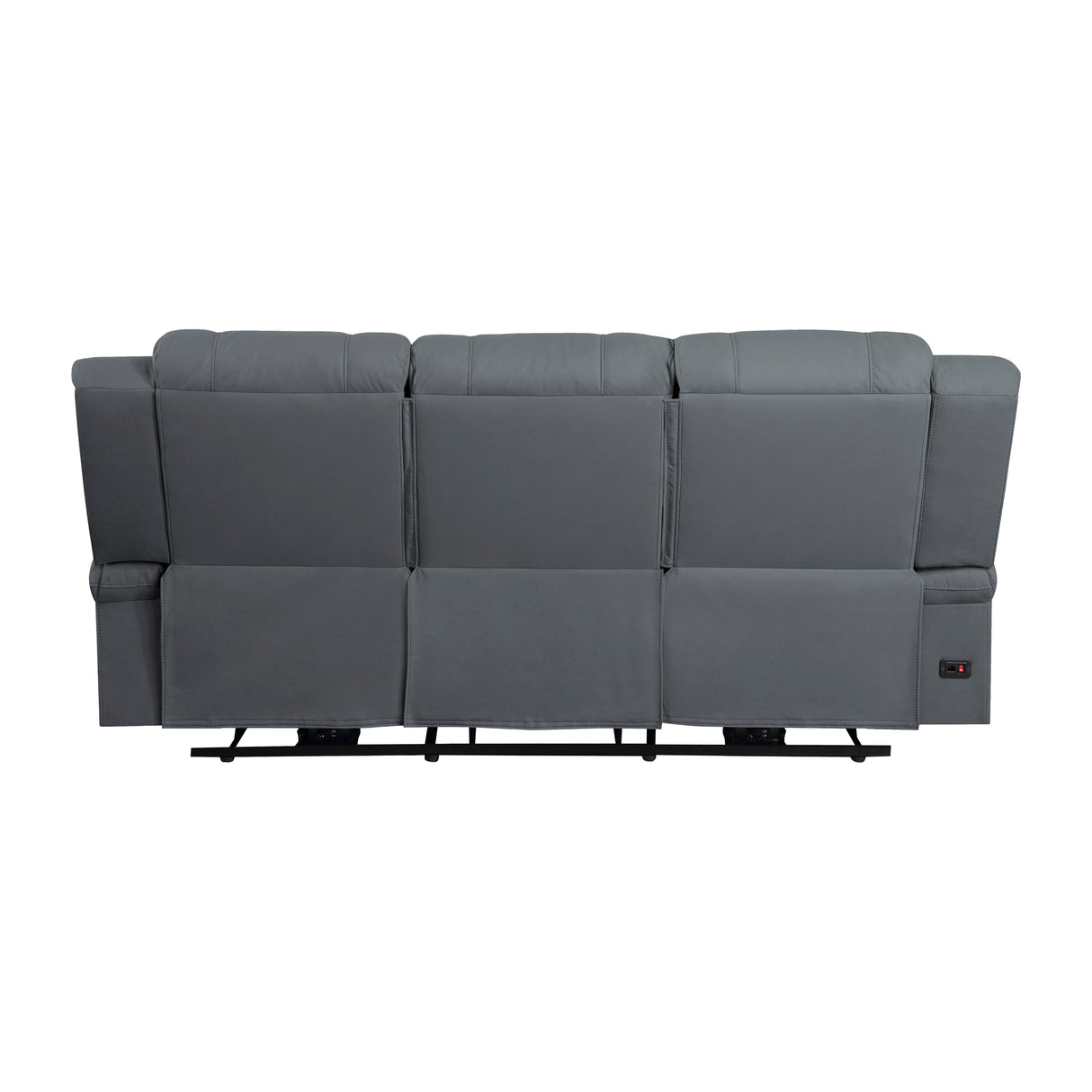 Camryn Graphite Blue Power Double Reclining Sofa