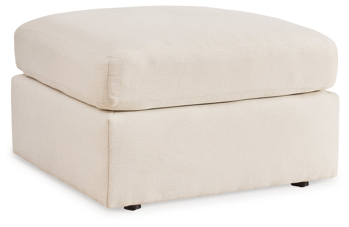 Pillar Steel Peak Oversized Accent Ottoman