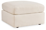 Pillar Steel Peak Oversized Accent Ottoman